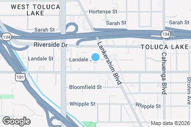 Map image of the property - 10850 Landale St