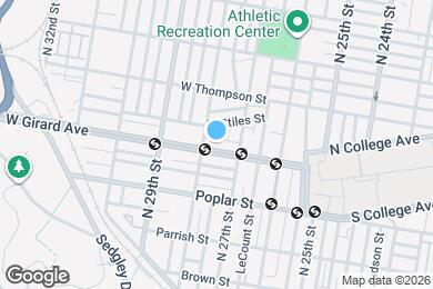 Map image of the property - 2725 W Girard Ave