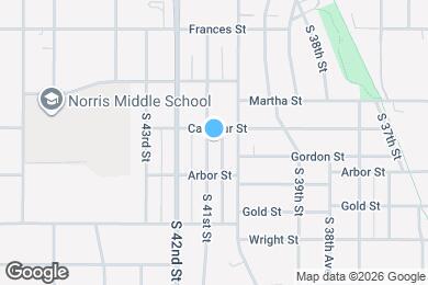 Map image of the property - 2409 S 41st St