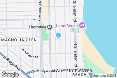Map image of the property - 5841 N Winthrop Ave