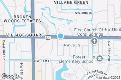 Map image of the property - 8986 W Sample Rd