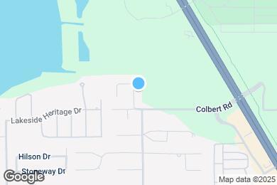 Map image of the property - 4938 Hidden Hills Dr