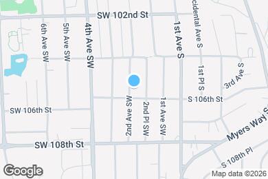 Map image of the property - 10448 2nd Ave SW