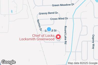 Map image of the property - 1420 Dowell St