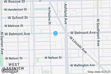 Map image of the property - 1635 W Belmont Ave