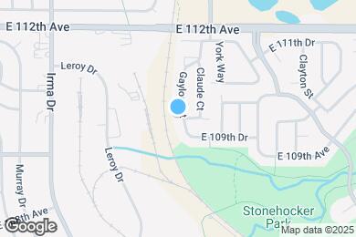 Map image of the property - 10997 Gaylord St