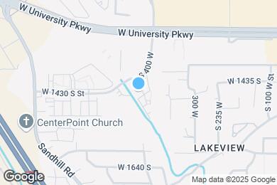 Map image of the property - 1490 S 430 W #