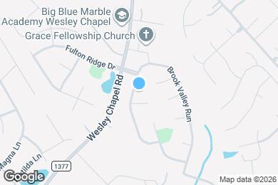 Map image of the property - 2006 Brook Valley Run