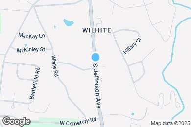 Map image of the property - 1646 S Jefferson Ave