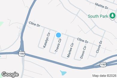 Map image of the property - 1108 Travis Cir