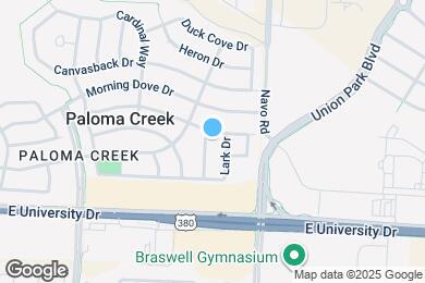 Map image of the property - 812 Becard Dr