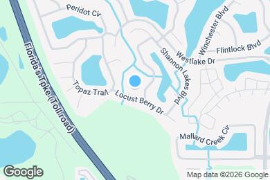 Map image of the property - 2305 Saphire Ct