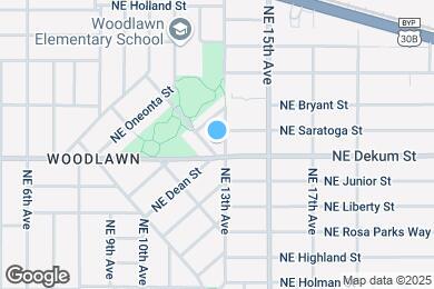 Map image of the property - 6817 NE 13th Ave