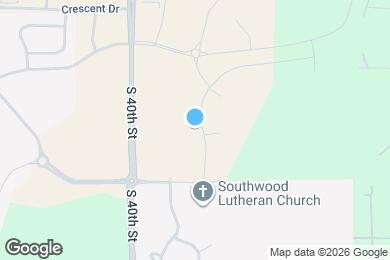 Map image of the property - 9049 S 42nd St