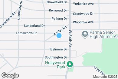 Map image of the property - 5606 Warwick Dr
