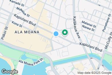 Map image of the property - 1617 Kapiolani Blvd