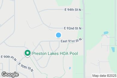 Map image of the property - 15713 East 91st St N