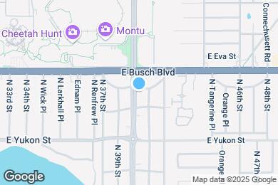 Map image of the property - 8923 N 40th St