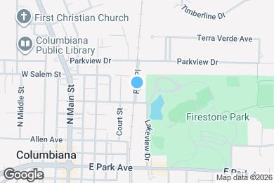 Map image of the property - 214 Park Rdg