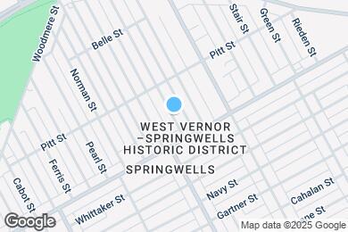 Map image of the property - 2382 Springwells St