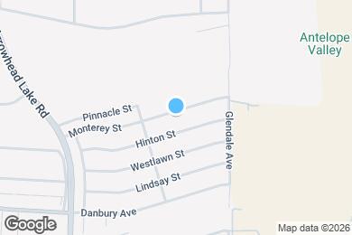 Map image of the property - 19179 Monterey St