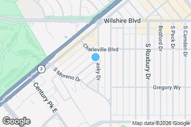 Map image of the property - 223 S Lasky Dr