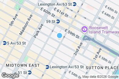 Map image of the property - 157 E 57th St