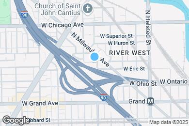 Map image of the property - 650 N Morgan St