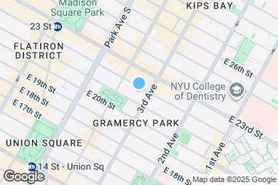 Map image of the property - 152 E 22nd St
