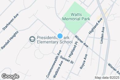 Map image of the property - 14 Roosevelt Ave