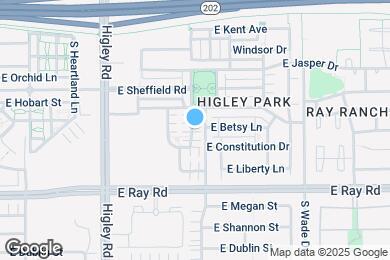 Map image of the property - 1481 S Colt Dr