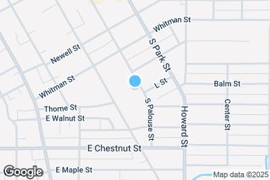 Map image of the property - 636 S Palouse St
