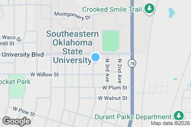 Map image of the property - 1320 N 4th Ave