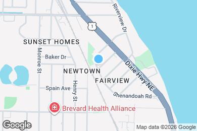 Map image of the property - 2505 Spence Dr NE