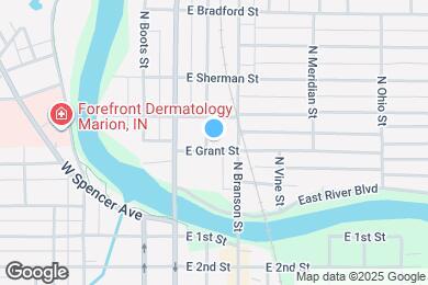 Map image of the property - 208 N Adams St