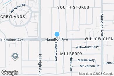 Map image of the property - 1887 Hamilton Ave