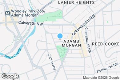 Map image of the property - 1855 Mintwood Pl NW