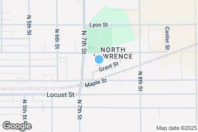 Map image of the property - 733 Grant St