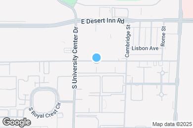 Map image of the property - Villas at Desert Pointe