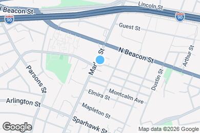 Map image of the property - 5 Saybrook St