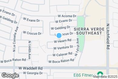 Map image of the property - 14210 W Hearn Rd