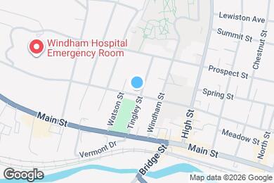 Map image of the property - 323 Valley St