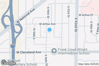 Map image of the property - 2552 S 96th St