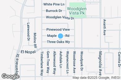 Map image of the property - 10124 Three Oaks Wy