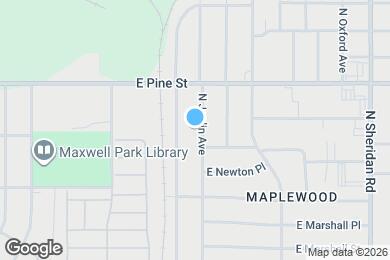 Map image of the property - 1416 N Joplin Ave