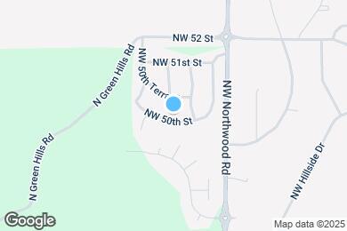 Map image of the property - 4400 NW 50th St