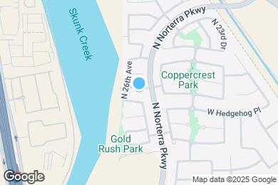 Map image of the property - 2515 W Gambit Trail