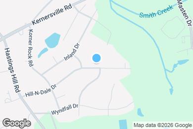 Map image of the property - 8017 Hill-N-Dale Dr