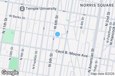 Map image of the property - 516 W Montgomery Ave