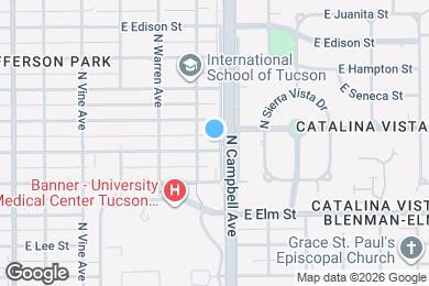 Map image of the property - 1827 E Linden St